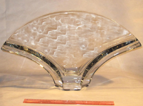 Baccarat crystal art glass sculpture repaired by Michael Bokrosh