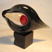 Murano abstract glass art repaired by Michael Bokrosh