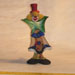Murano frosted clown glass art repaired by Michael Bokrosh