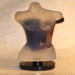 Murano Dino Rosin figure glass art repaired by Michael Bokrosh