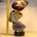 Murano Dino Rosin sassi glass art repaired by Michael Bokrosh