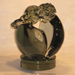 Murano Loredano Rosin couple glass art repaired by Michael Bokrosh