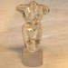 Murano small crystal torso glass art repaired by Michael Bokrosh